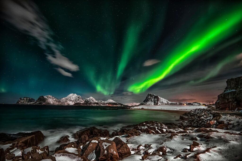 Illustration of Northern Lights Norway Guide: Best Places for Stunning Aurora Borealis