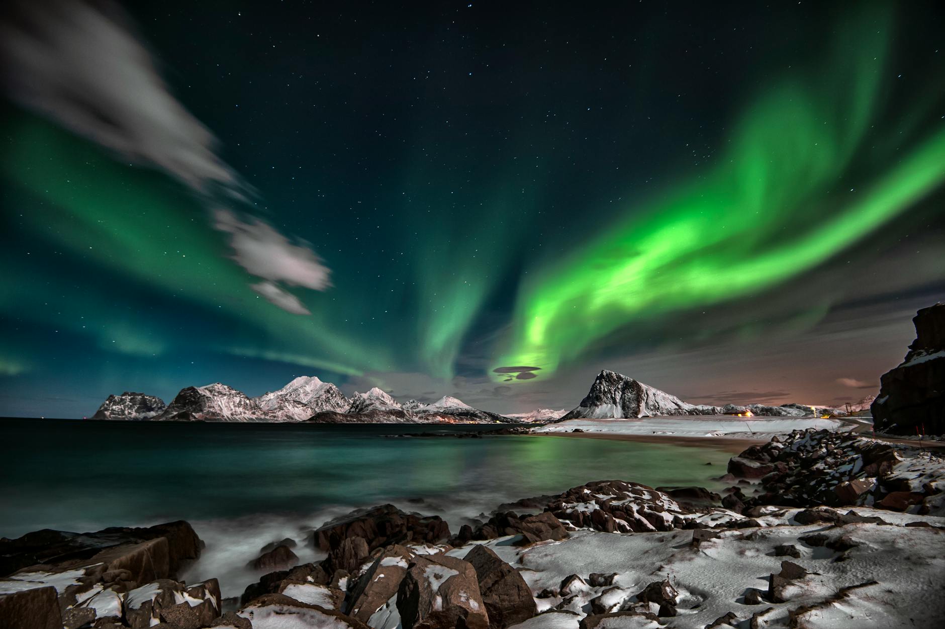 Illustration of Northern Lights Norway Guide: Best Places for Stunning Aurora Borealis